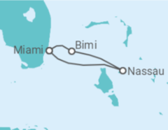 Itinerário do Cruzeiro Bahamas - Virgin Voyages