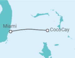 Itinerário do Cruzeiro EUA - Royal Caribbean