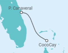 Itinerário do Cruzeiro EUA - Royal Caribbean