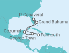 Itinerário do Cruzeiro Jamaica, Ilhas Caimão, México - Royal Caribbean