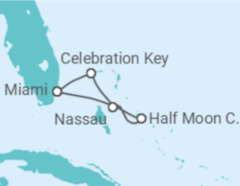 Itinerário do Cruzeiro Bahamas - Carnival Cruise Line