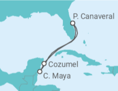 Itinerário do Cruzeiro México - Royal Caribbean