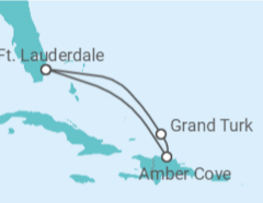 Itinerário do Cruzeiro Bahamas - Princess Cruises