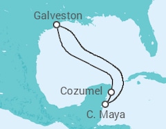Itinerário do Cruzeiro México TI - MSC Cruzeiros