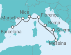 Itinerário do Cruzeiro Mediterrâneo Épico 2027
 - NCL Norwegian Cruise Line