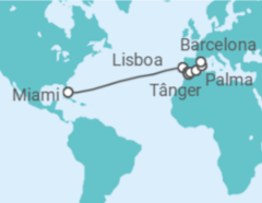 Itinerário do Cruzeiro Portugal, Espanha, Marrocos - Celebrity Cruises