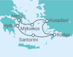 Itinerário do Cruzeiro Grécia, Turquia - Celebrity Cruises