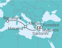 Itinerário do Cruzeiro Grécia, Turquia, Itália - Celebrity Cruises