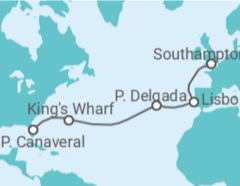 Itinerário do Cruzeiro Bermudas, Portugal - Celebrity Cruises