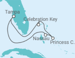 Itinerário do Cruzeiro Bahamas - Carnival Cruise Line
