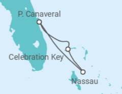 Itinerário do Cruzeiro Bahamas - Carnival Cruise Line