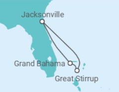 Itinerário do Cruzeiro EUA - NCL Norwegian Cruise Line
