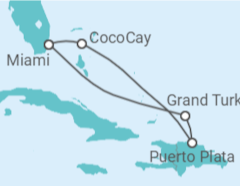 Itinerário do Cruzeiro Bahamas - Celebrity Cruises