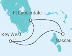 Itinerário do Cruzeiro EUA, Bahamas - Celebrity Cruises