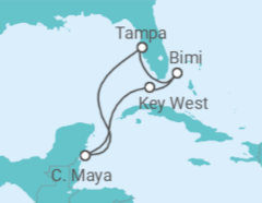 Itinerário do Cruzeiro EUA - Celebrity Cruises