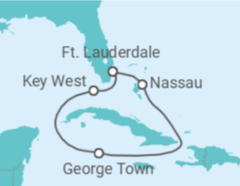 Itinerário do Cruzeiro EUA, Ilhas Caimão, Bahamas - Celebrity Cruises