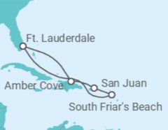 Itinerário do Cruzeiro Porto Rico - Princess Cruises