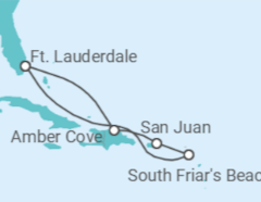 Itinerário do Cruzeiro Porto Rico - Princess Cruises