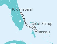 Itinerário do Cruzeiro Bahamas - NCL Norwegian Cruise Line