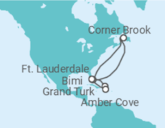 Itinerário do Cruzeiro Bahamas - Princess Cruises