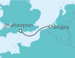 Itinerário do Cruzeiro Bélgica - Disney Cruise Line