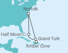 Itinerário do Cruzeiro Bahamas - Carnival Cruise Line