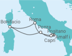 Itinerário do Cruzeiro França, Itália - Seadream Yacht Club