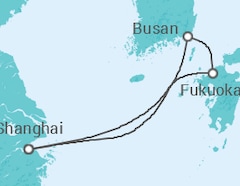 Itinerário do Cruzeiro Japão, Coreia Do Sul - MSC Cruzeiros