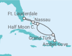 Itinerário do Cruzeiro Bahamas - Holland America Line