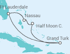 Itinerário do Cruzeiro Bahamas - Holland America Line