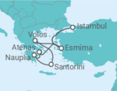 Itinerário do Cruzeiro Turquia, Grécia - Costa Cruzeiros