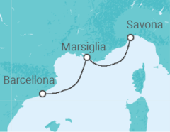 Itinerário do Cruzeiro Ilhas Canárias - Costa Cruzeiros