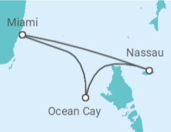 Itinerário do Cruzeiro Espanha, Itália, França - Costa Cruzeiros