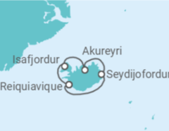 Itinerário do Cruzeiro Islândia - Celebrity Cruises