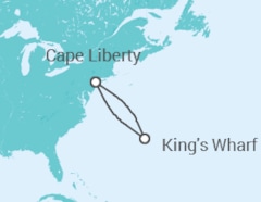 Itinerário do Cruzeiro Bermudas - Celebrity Cruises