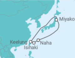 Itinerário do Cruzeiro Japão - MSC Cruzeiros