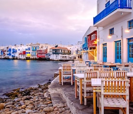 Os cruzeiros mais desejados que visitam Mykonos (Grecia)