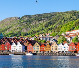 Os cruzeiros mais desejados que visitam Bergen