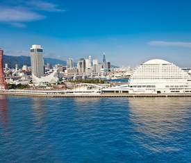 Os cruzeiros mais desejados que visitam Kobe (Japón)