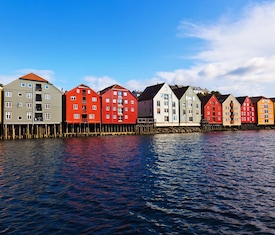 Os cruzeiros mais desejados que visitam Trondheim (Noruega)