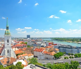 Os cruzeiros mais desejados que visitam Bratislava (Eslováquia)