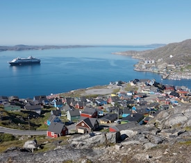 Os cruzeiros mais desejados que visitam Qaqortoq