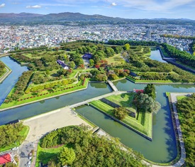 Os cruzeiros mais desejados que visitam Hakodate (Japón)