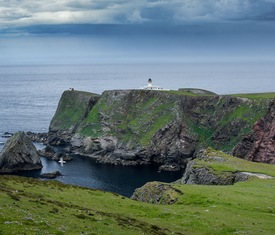 Os cruzeiros mais desejados que visitam Isla Fair (Escocia)