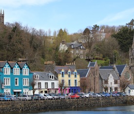 Os cruzeiros mais desejados que visitam Tobermory (Escocia) 