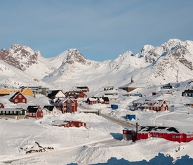 Os cruzeiros mais desejados que visitam Tasiilaq