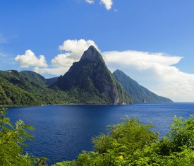 Os cruzeiros mais desejados que visitam Castries (Antilhas)