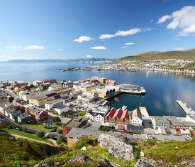 Os cruzeiros mais desejados que visitam Hammerfest (Noruega)