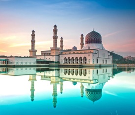 Os cruzeiros mais desejados que visitam Kota Kinabalu/Borneo (Malasia)