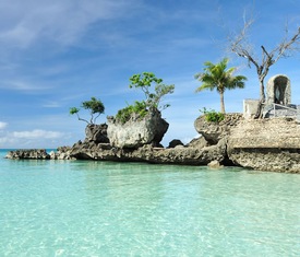 Os cruzeiros mais desejados que visitam Isla Boracay (Filipinas)